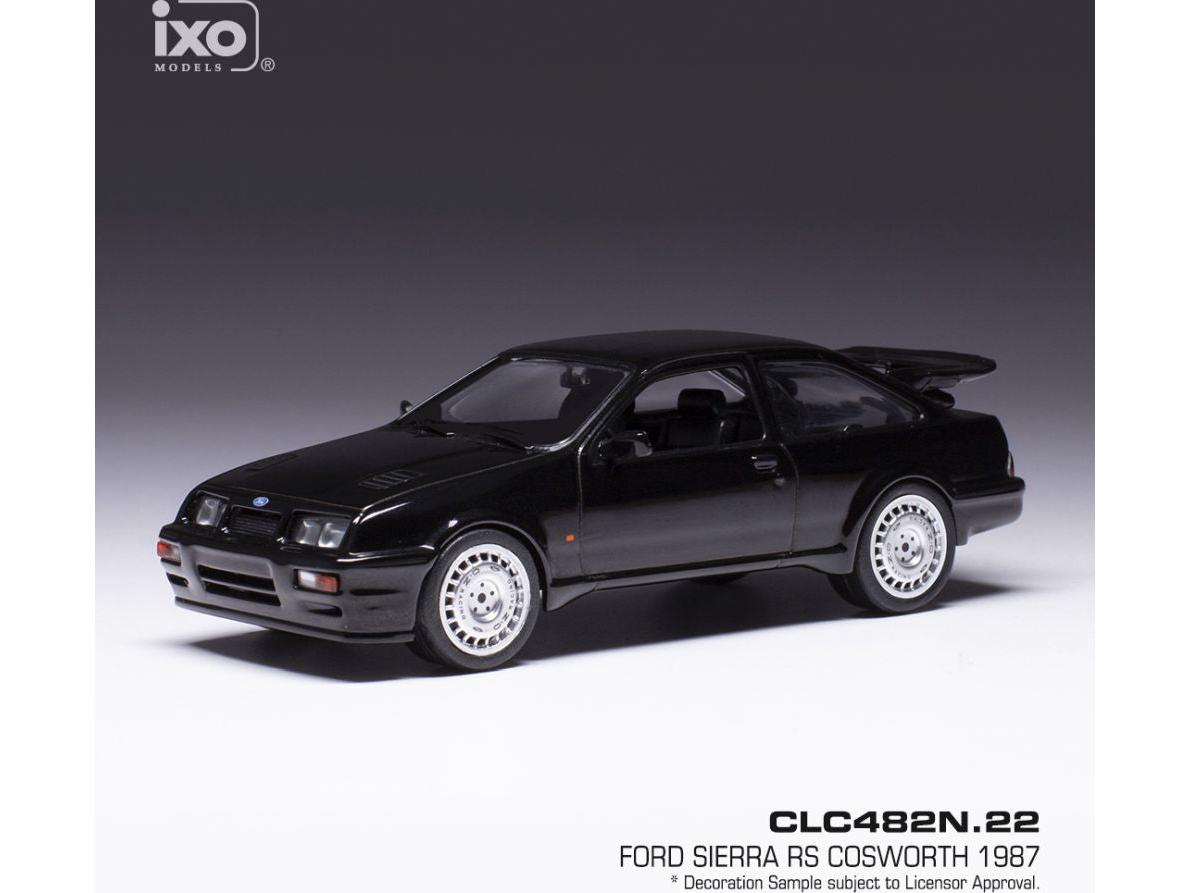 Ford Sierra RS Cosworth Black 1987 1:43 Scale IXO Diecast Model Car-IXO-Diecast Model Centre