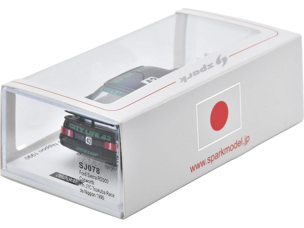 Ford Sierra RS500 Cosworth #43 7th JTC Tsukuba Nippon 1990 Yorino/Nagasaka 300pcs 1:43 Scale Resin Car – Spark-Spark-Diecast Model Centre