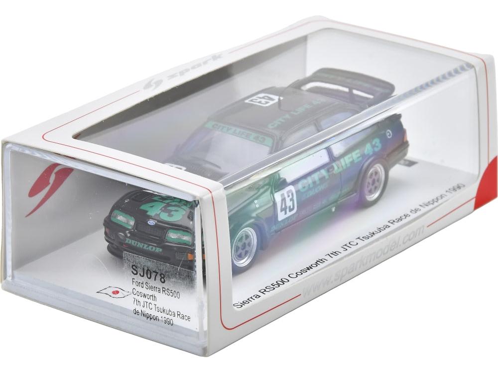 Ford Sierra RS500 Cosworth #43 7th JTC Tsukuba Nippon 1990 Yorino/Nagasaka 300pcs 1:43 Scale Resin Car – Spark-Spark-Diecast Model Centre
