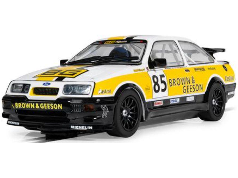 Ford Sierra RS500 YTCC Dan Brown 2024 1:32 Scale Scalextric Slot Racing Car-Scalextric-Diecast Model Centre