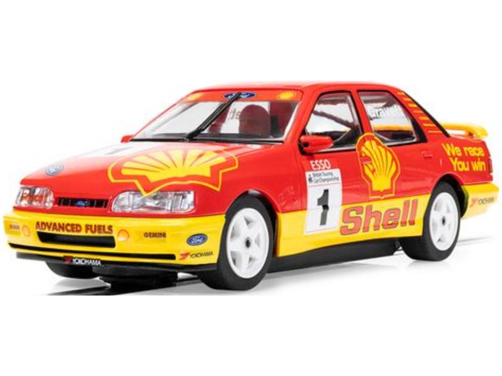 Ford Sierra Sapphire BTCC 1990 Rob Gravett 1:32 Scale Scalextric Slot Racing Car-Scalextric-Diecast Model Centre