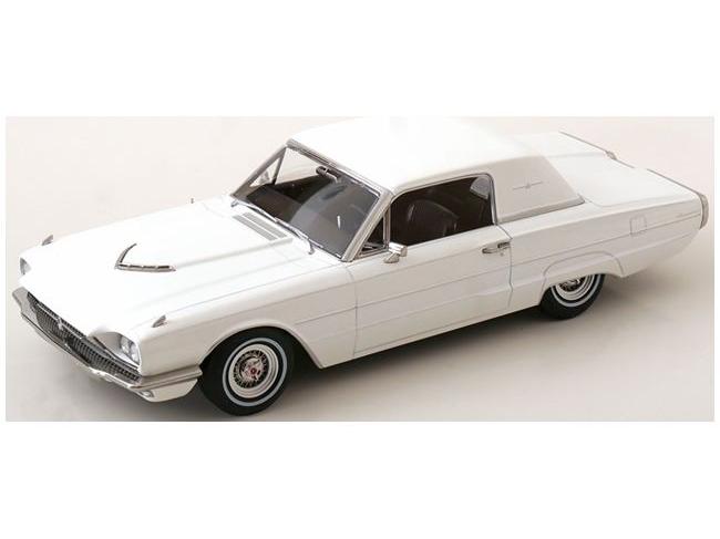 Ford Thunderbird Coupe 1966 White 1:18 Scale KK Scale Diecast Model Car-KK Scale-Diecast Model Centre