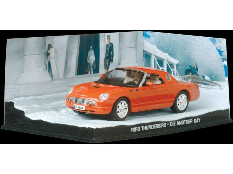Ford Thunderbird - James Bond - Die Another Day 1:43 Scale Unbranded Diecast Model-Unbranded-Diecast Model Centre