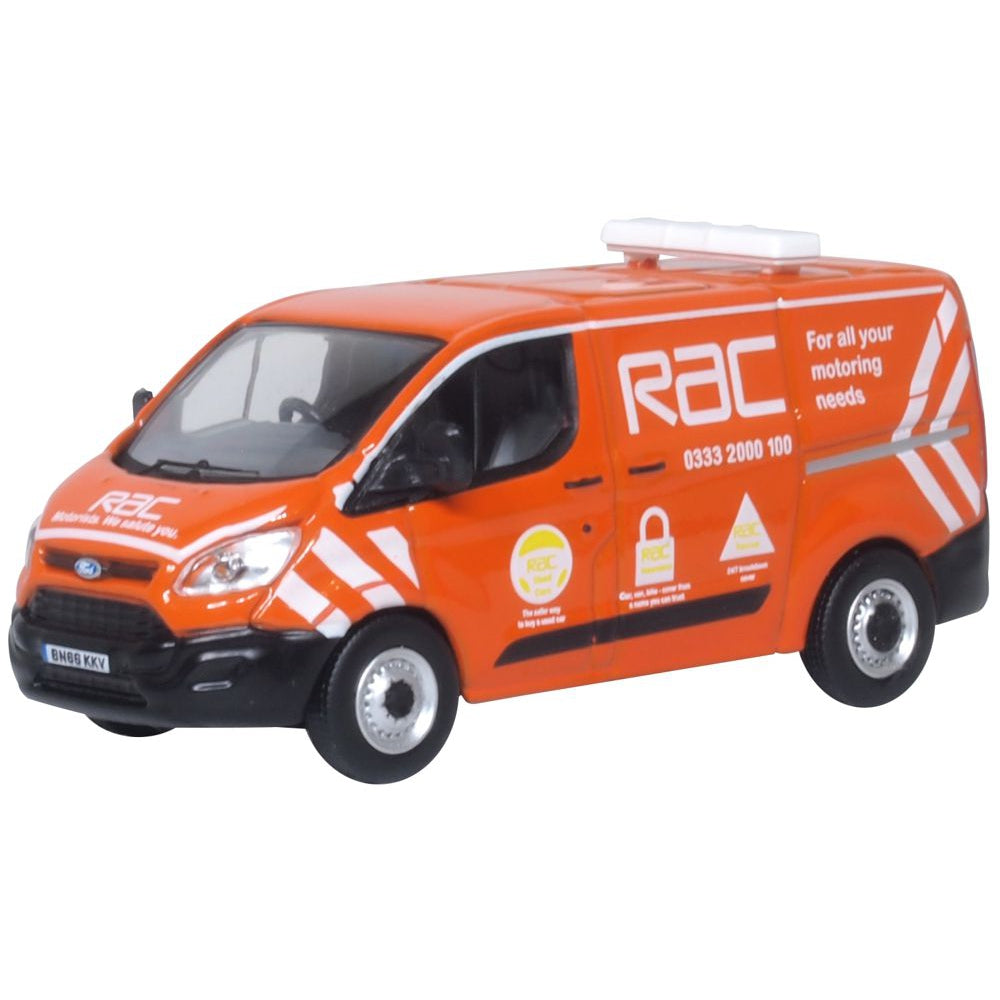 Ford Transit Custom RAC - 1:76 Scale Diecast Model Van-Oxford Diecast-Diecast Model Centre