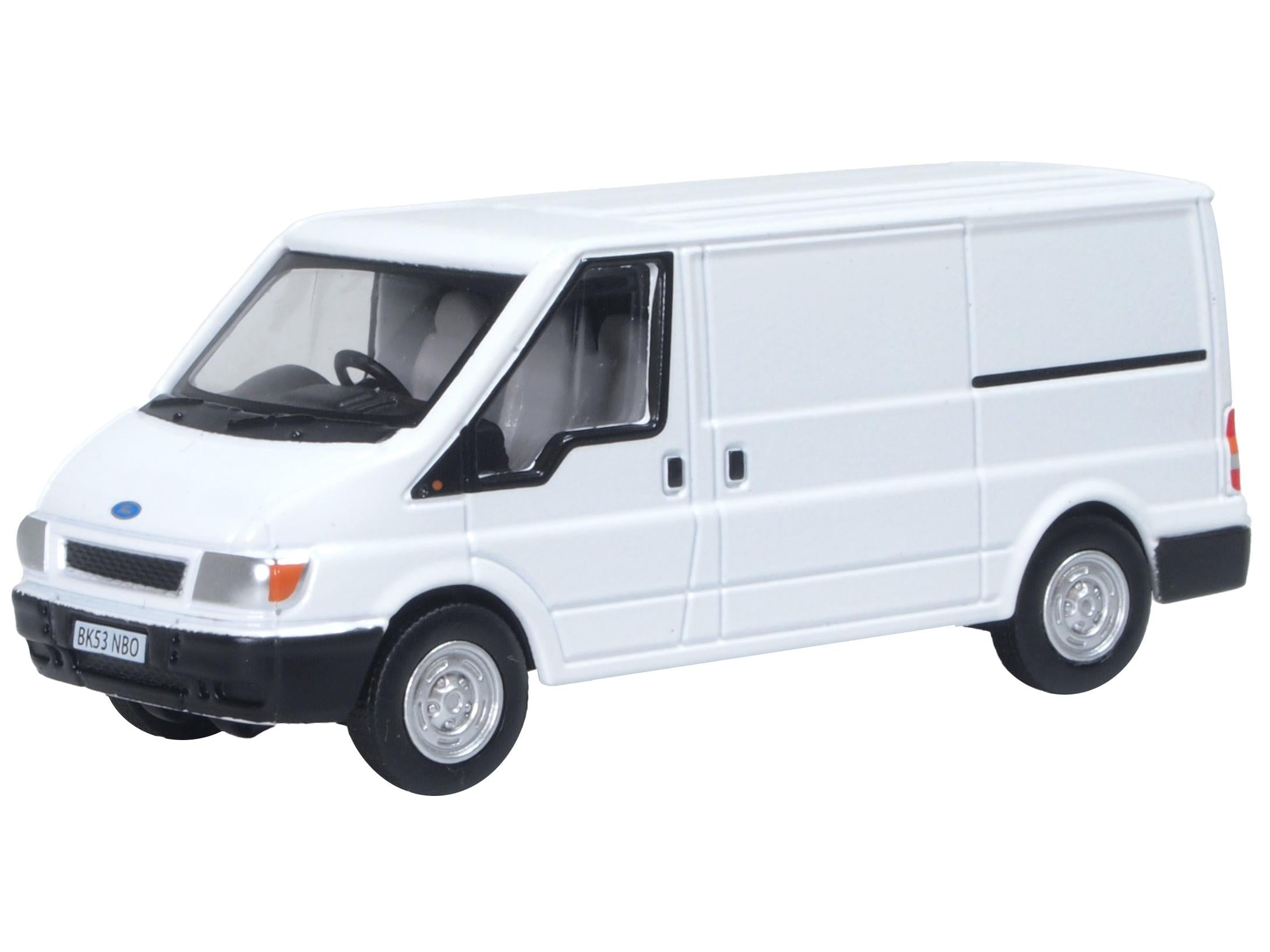 Ford Transit Mk4 white 1:76 Scale Model Van (Damaged Case Top)