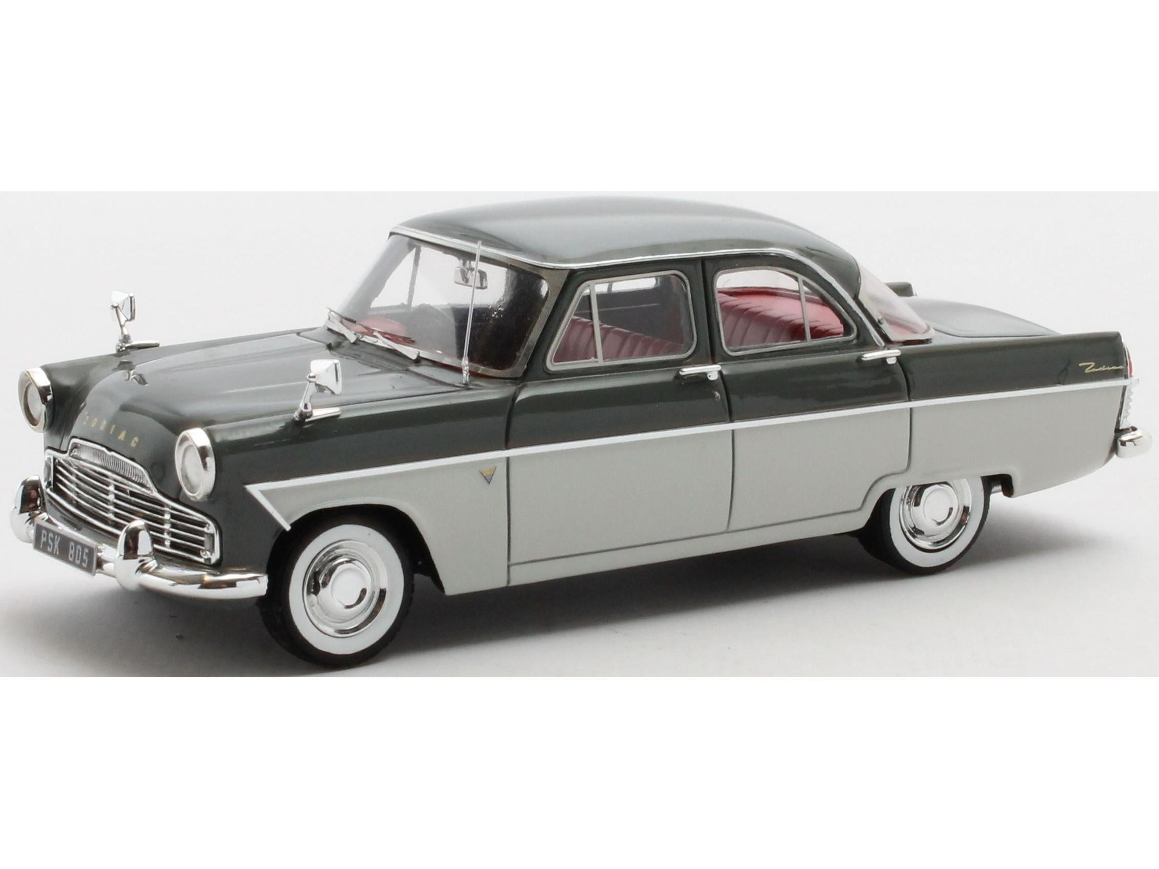 Ford Zodiac 206E 1959-1962 Grey/Grey 1:43 Scale Matrix Resin Model Car-Matrix-Diecast Model Centre