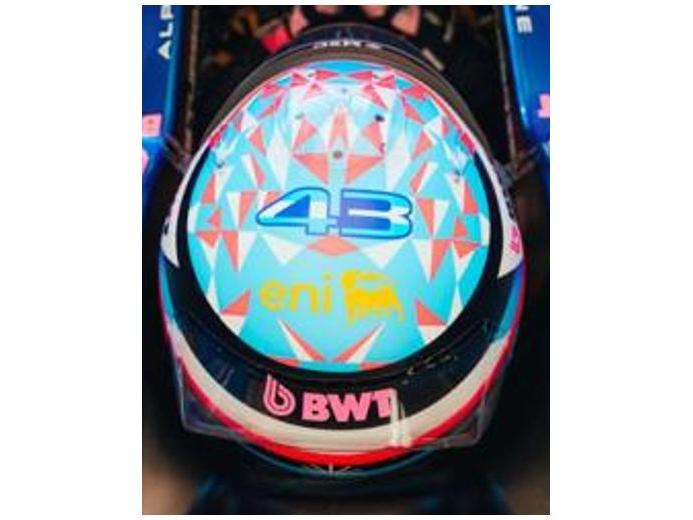 Franco Colapinto F1 2026 Helmet 1:5 Scale Spark Resin Replica Helmet-Spark-Diecast Model Centre