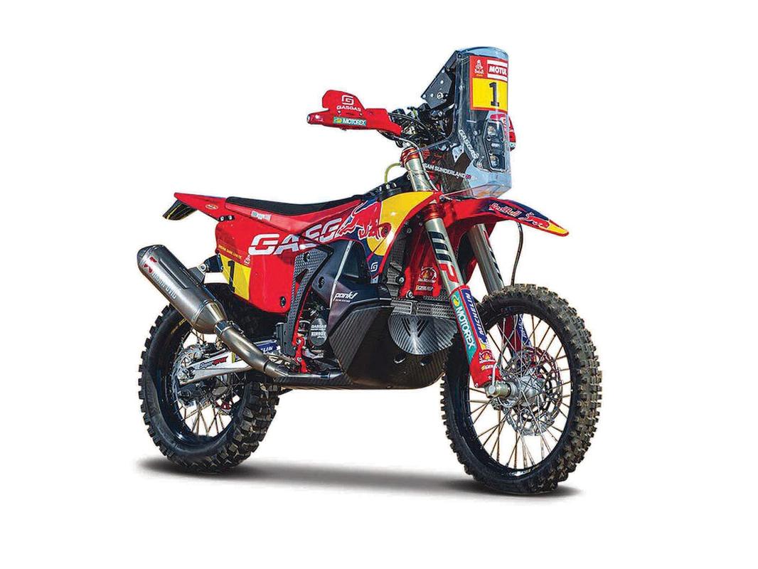 GASGAS RX450F #1 Dakar Rally 2023 1:18 Scale Bburago Diecast Model