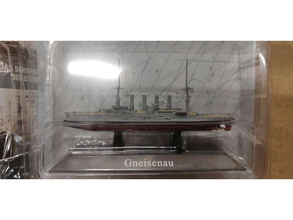 GNEISENAU Armored cruiser 1907 1:1250 Scale Unbranded Diecast Model-Unbranded-Diecast Model Centre