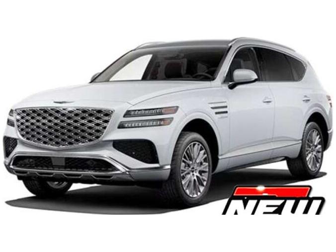 Genesis GV80 2025 White 1:43 Scale Bburago Diecast Toy Car-Bburago-Diecast Model Centre
