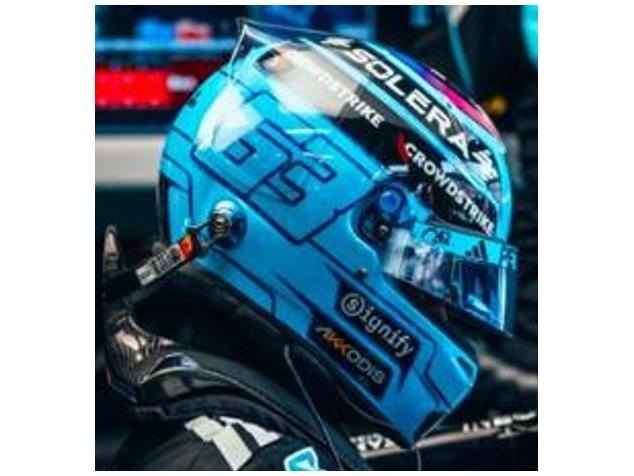 George Russell F1 2026 Helmet 1:5 Scale Spark Resin Replica Helmet-Spark-Diecast Model Centre