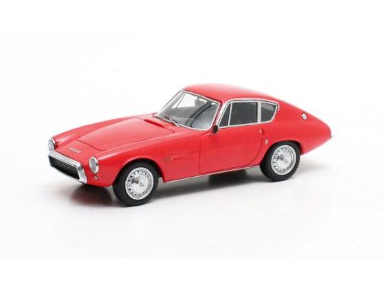 Ghia 1500 GT Coupe Red 1964 1:43 Scale Matrix Resin Model Car-Matrix-Diecast Model Centre