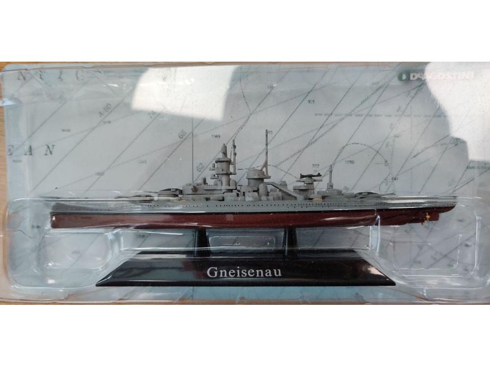 Gneisenau Battleship 1930 1:1250 Scale Unbranded Diecast Model-Unbranded-Diecast Model Centre