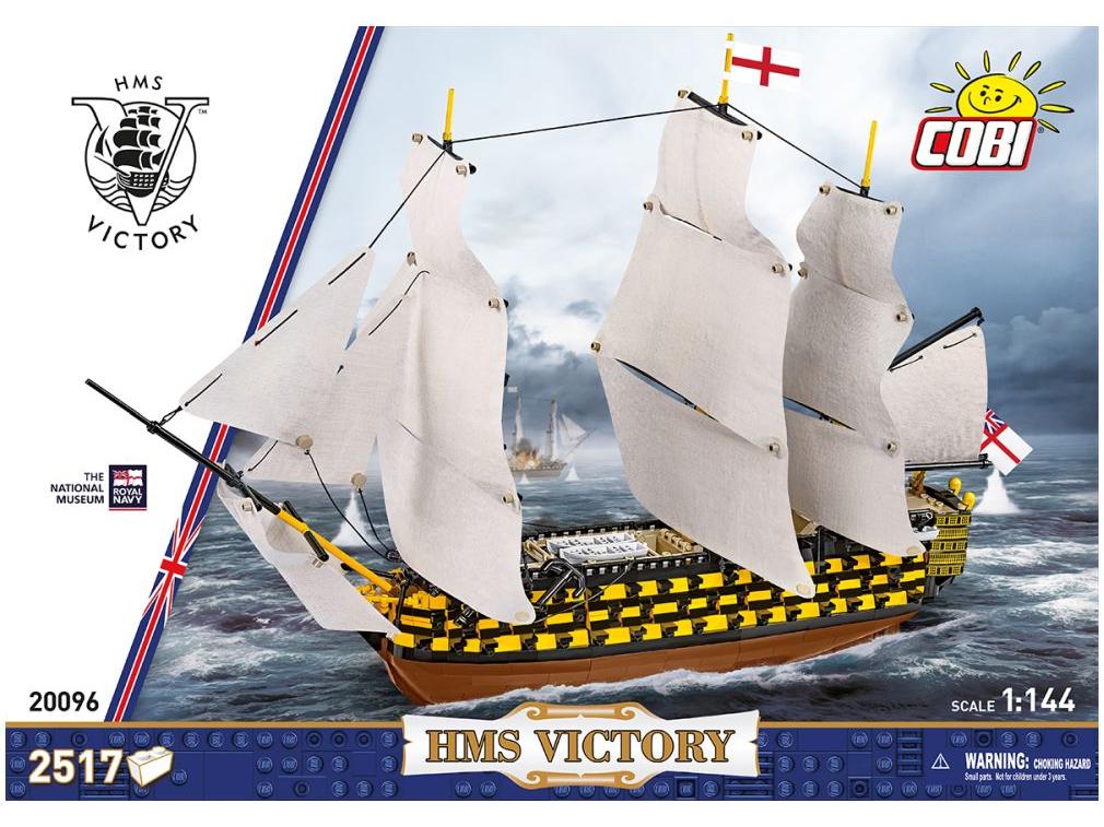 HMS Victory Battle of Trafalgar 1805 Cobi Brick Build Kit-Cobi-Diecast Model Centre