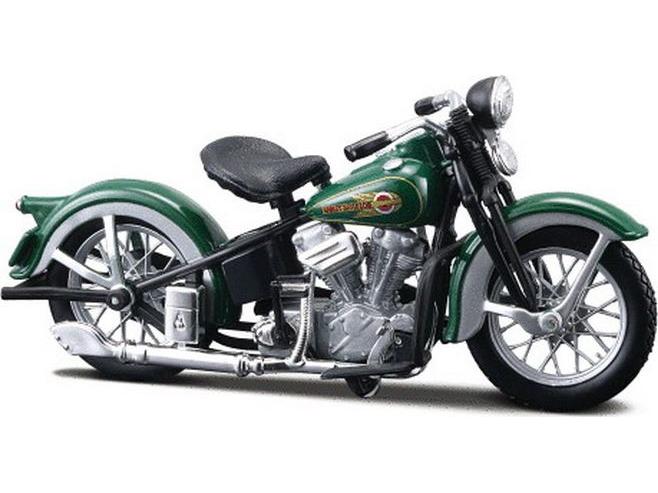 Harley-Davidson EL Knucklehead 1936 1:18 Scale Maisto Diecast Model-Maisto-Diecast Model Centre