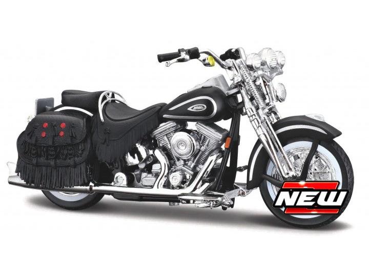 Harley-Davidson FLSTS Heritage Softail Springer 1999 1:18 Scale Maisto Diecast Model-Maisto-Diecast Model Centre