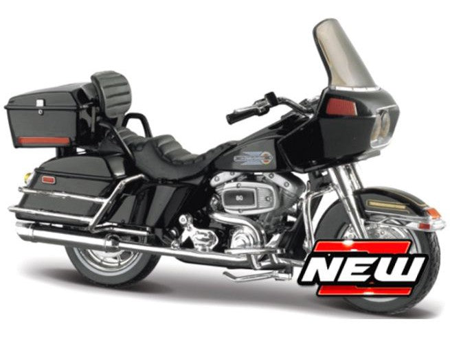 Harley-Davidson FLT Tour Glide 1988 black 1:18 Maisto