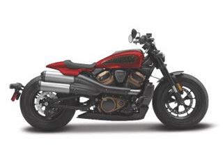 Harley-Davidson Sporster S Red 1:12 Scale Maisto Diecast Model Motorcycle-Maisto-Diecast Model Centre