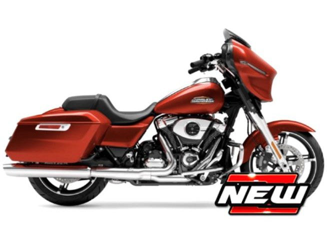 Harley-Davidson Street Glide 2024 red metallic 1:18 Maisto