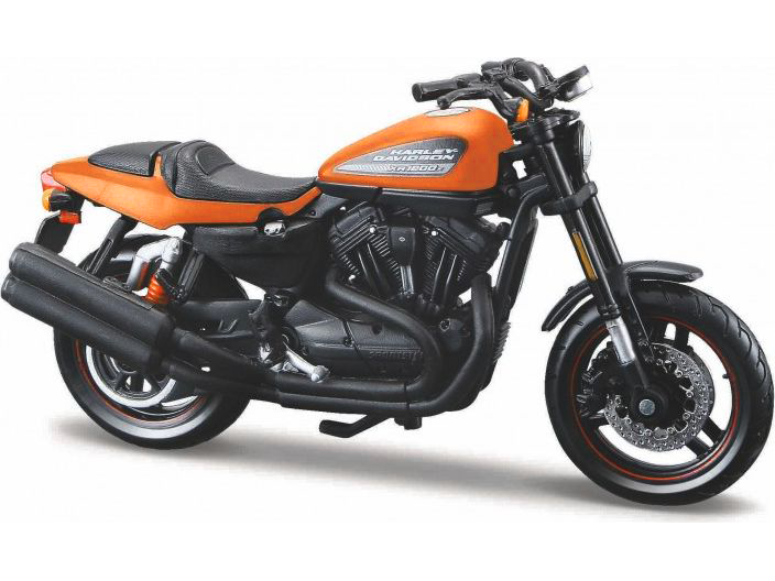 Harley-Davidson XR1200X 2011 Orange 1:18 Scale Maisto Diecast Model-Maisto-Diecast Model Centre