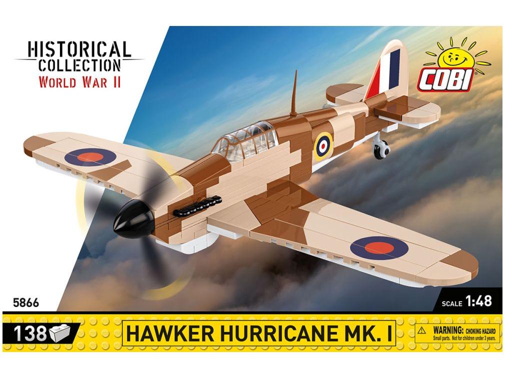 Hawker Hurricane MK.1 WWII (145 pcs) Cobi Brick Build Kit-Cobi-Diecast Model Centre