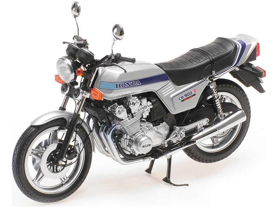 プラモデルホンダCB900 Honda CB 900 F Bol D'Or 1978 Silver 1:12 Scale Minichamps Diecast
