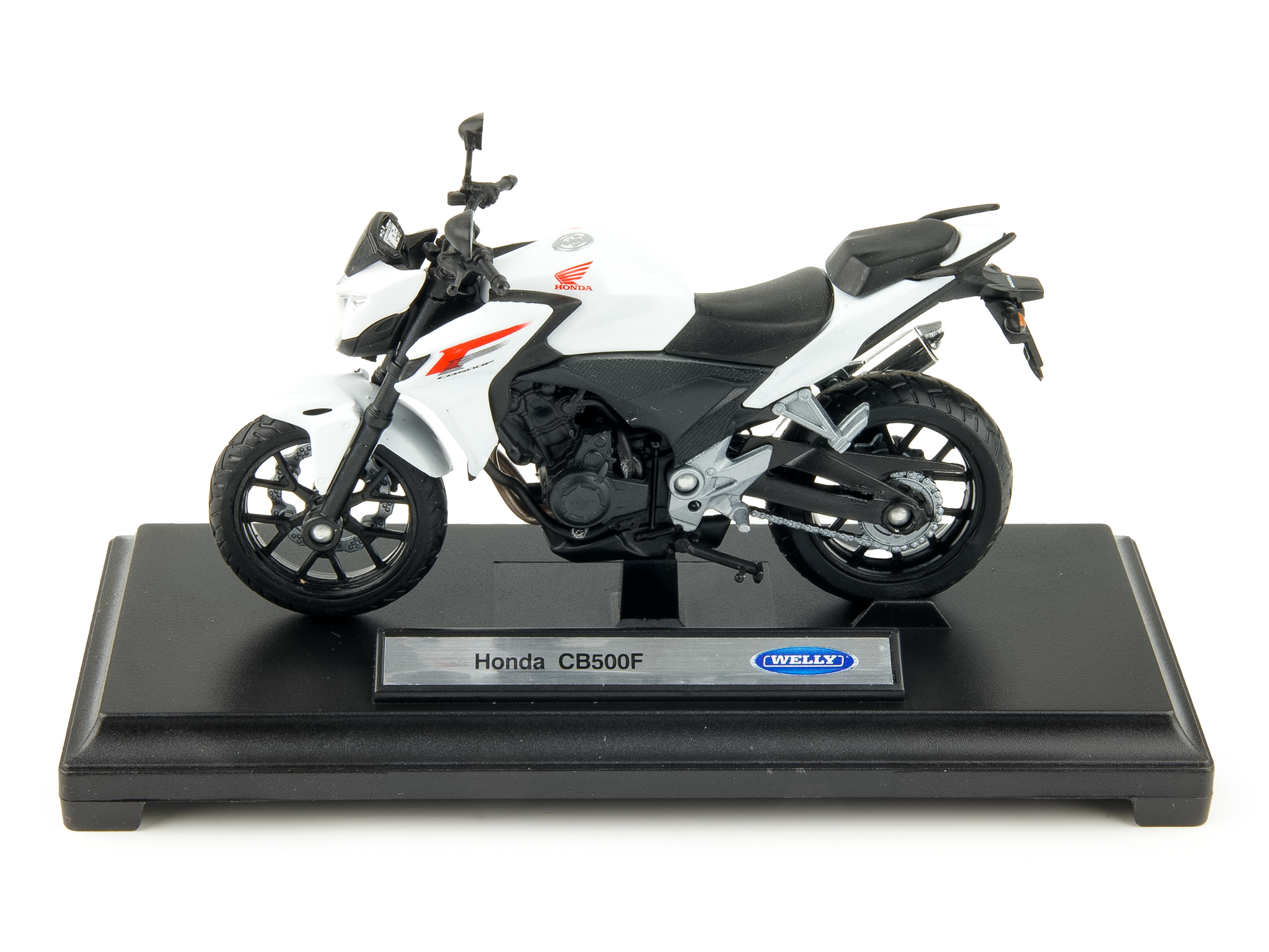 Honda CB500F white 1:18 Scale