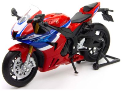 Honda CBR1000RR-R Red/Blue 2024 1:12 Scale Welly Diecast Model Motorcycle-Welly-Diecast Model Centre
