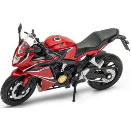 Honda CBR650F 2018 red/black - 1:18 Scale Diecast Model Motorcycle-Welly-Diecast Model Centre