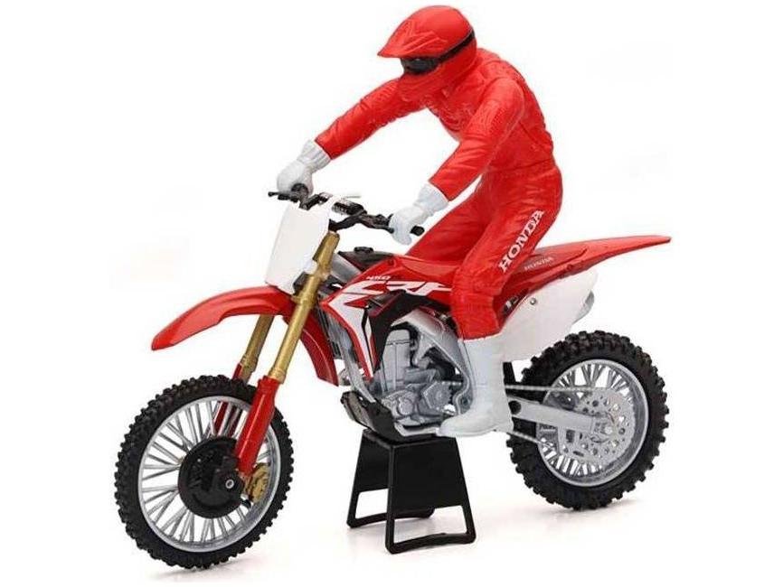 Honda CR450F + Rider 1:12 Scale NewRay Diecast Model Motorcycle-NewRay-Diecast Model Centre