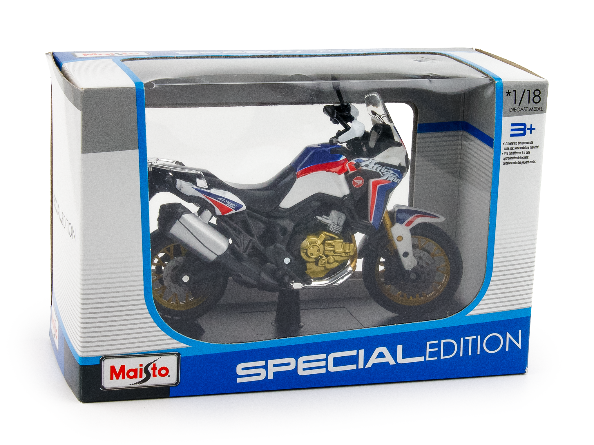 Honda CRF1000L Africa Twin Adventure Sports 2019 1:18 Scale Motorcycle Model