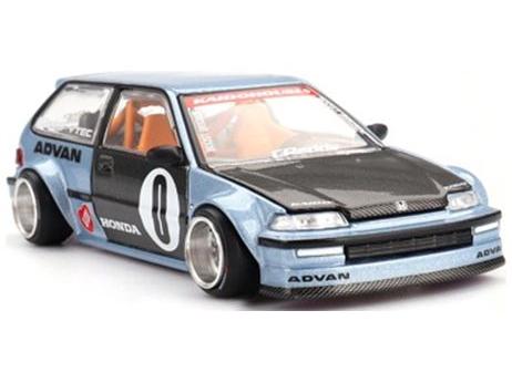 Honda Civic (EF) Kaido Roulette V1 1:64 Scale MINI GT Diecast Model-MINI GT-Diecast Model Centre
