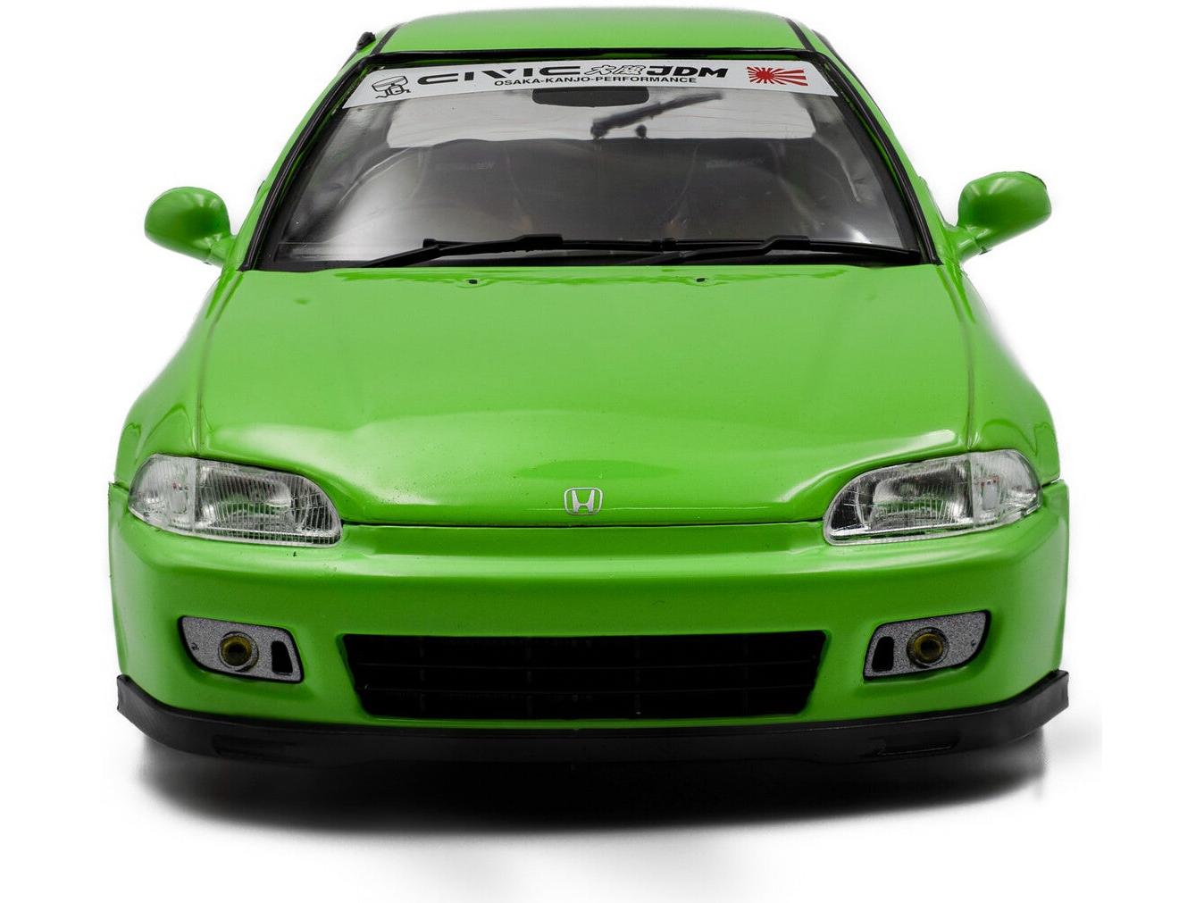 Honda Civic (EG6) Solido Works Neon Green 1991 1:18 Scale Diecast Model Car – Solido-Solido-Diecast Model Centre