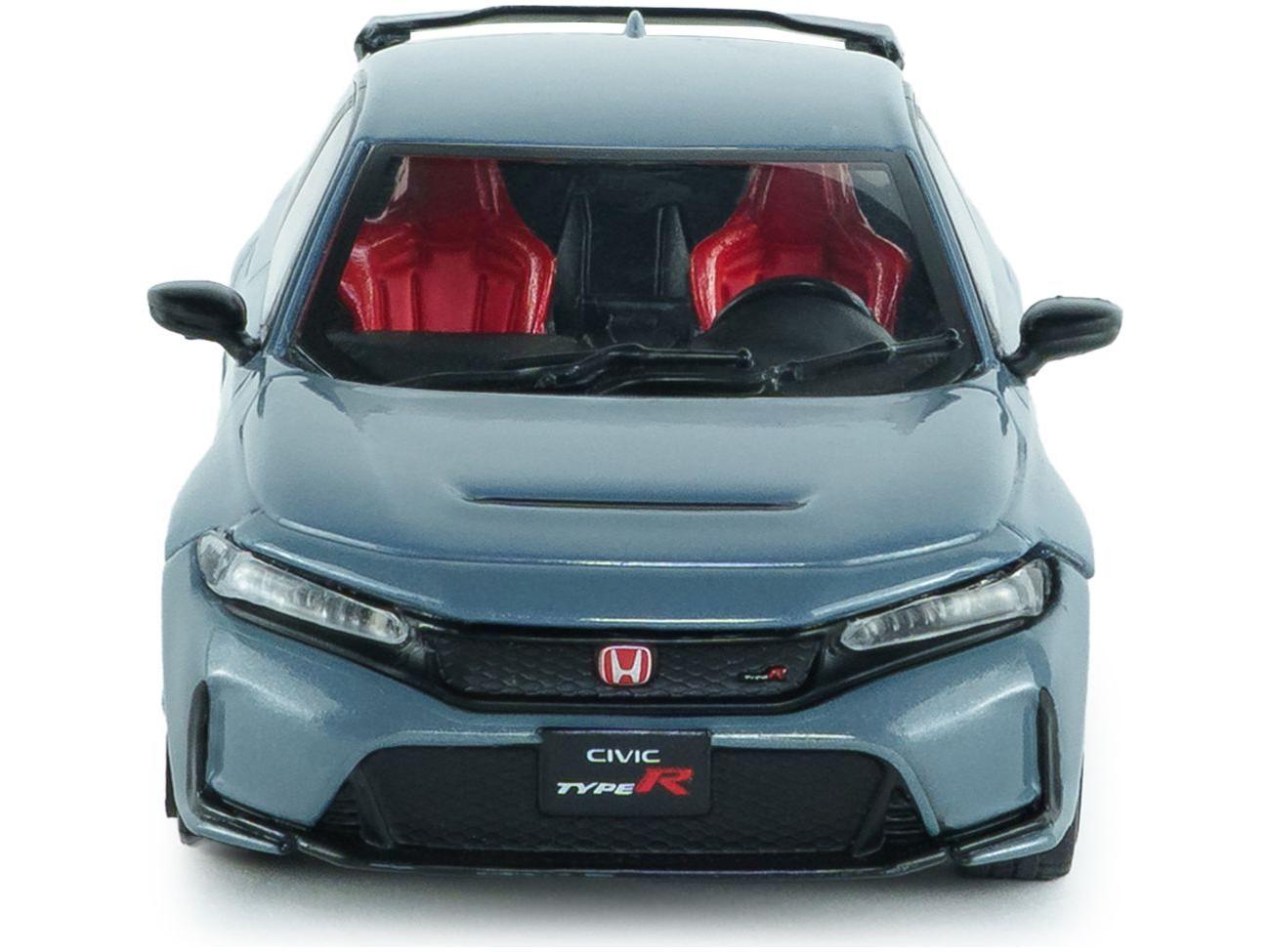 Honda Civic Type R Sonic Grey 2023 1:43 Scale Solido Diecast Model Car-Solido-Diecast Model Centre
