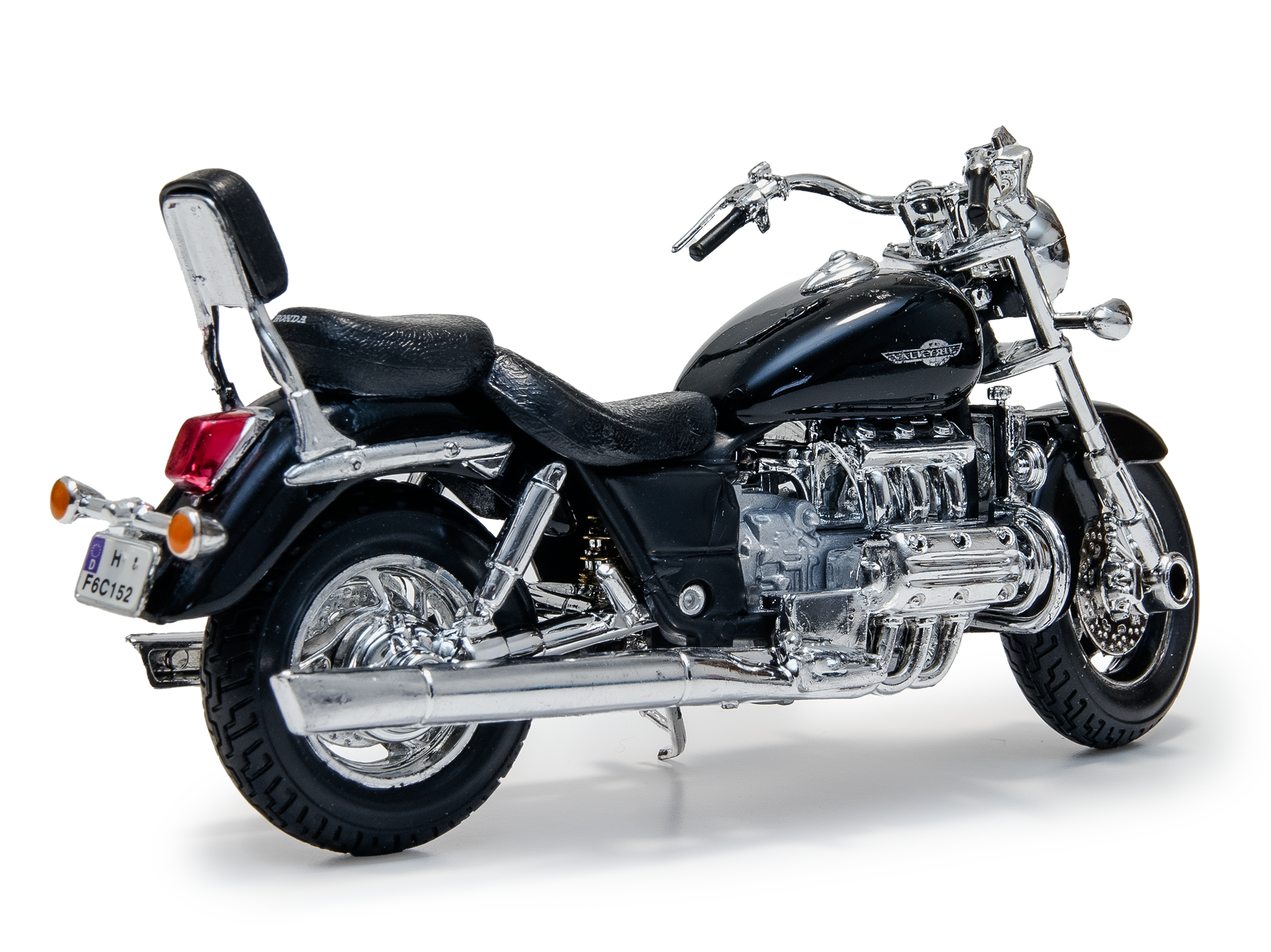 Honda F6C Valkyrie black - 1:18 Scale Diecast Model Motorcycle-Welly-Diecast Model Centre
