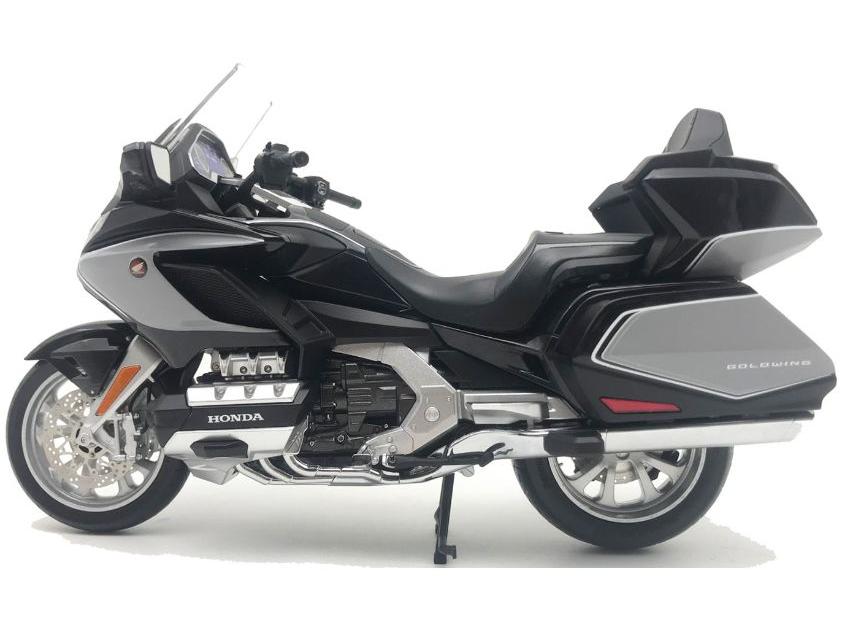 Honda Goldwing Tour 2020 Heavy Grey Metallic 1:12 Scale LCD Diecast Model-LCD Models-Diecast Model Centre