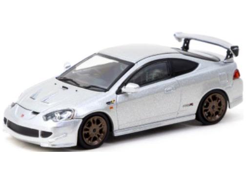 Honda Integra Type-R (DC5) Mugen Silver 1:64 Scale Tarmac Works Diecast Model-Tarmac Works-Diecast Model Centre