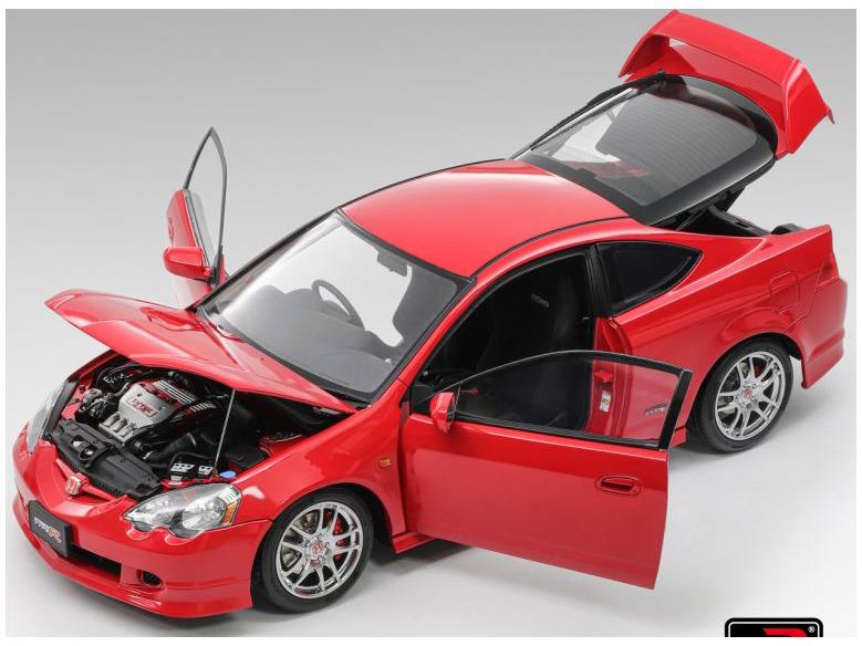 Honda Integra Type R (DC5) Red 1:18 Scale LCD Diecast Model Car-LCD-Diecast Model Centre