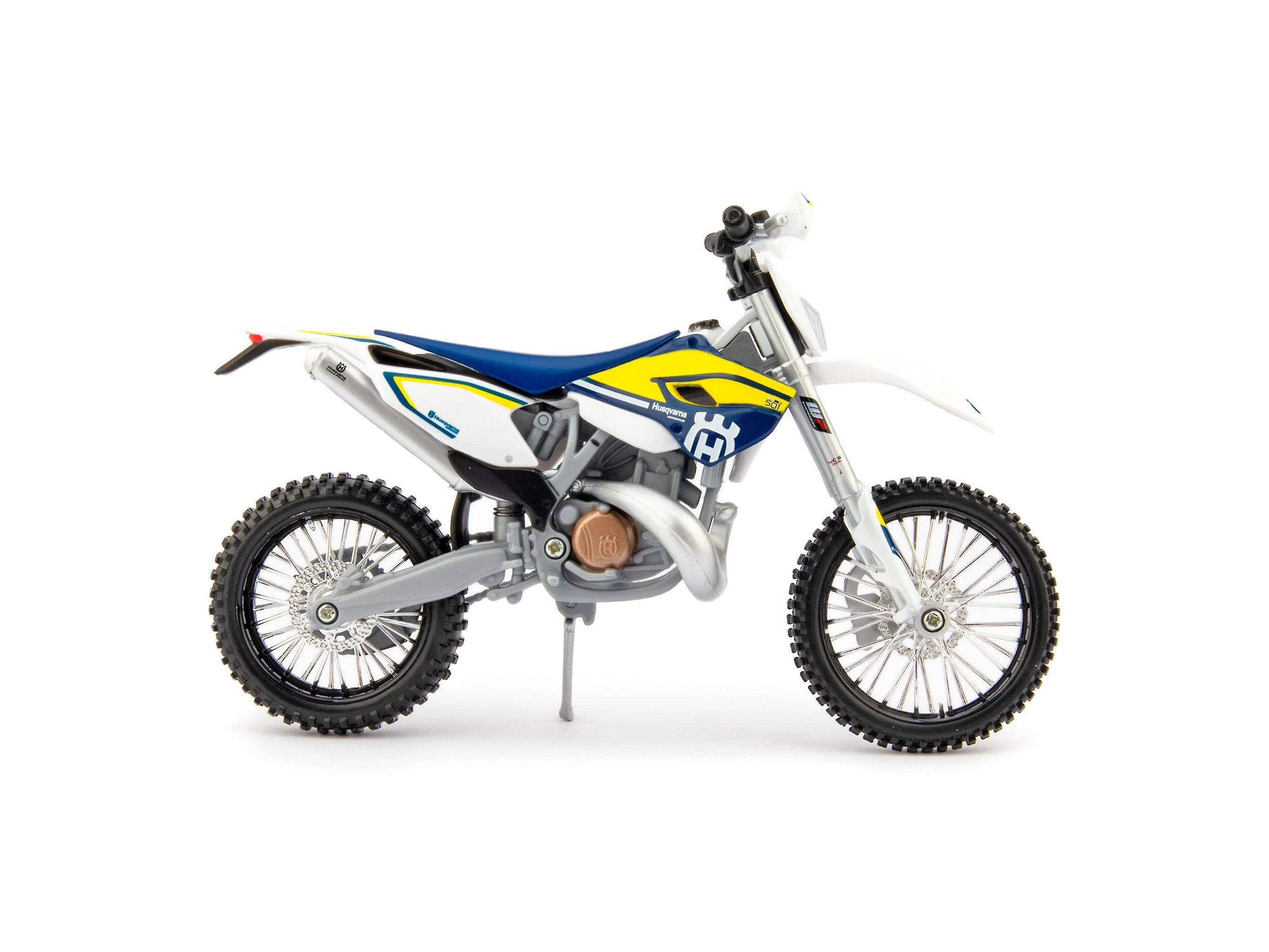 Husqvarna FE 501 2016 white 1:12 Scale Motorcycle Model