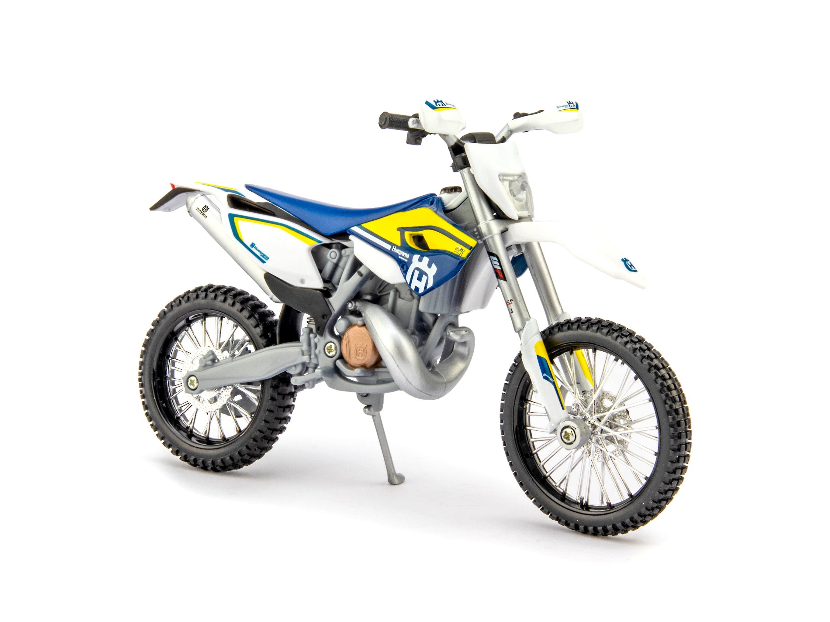 Husqvarna FE 501 2016 white 1:12 Scale Motorcycle Model