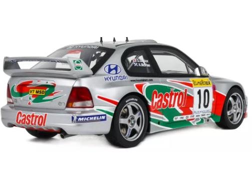 Hyundai Accent WRC #10 Rally Monte Carlo 2001 A.McRae D.Senior 1:18 Scale Resin Car – OttOmobile-OttOmobile-Diecast Model Centre