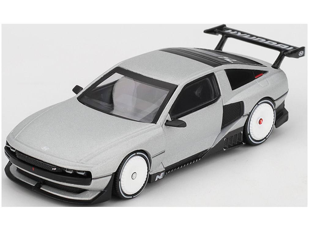 Hyundai Kona N Phantom Black (LHD) (Korea Exclusive) 1:64 Scale MINI GT Diecast Model Car-MINI GT-Diecast Model Centre