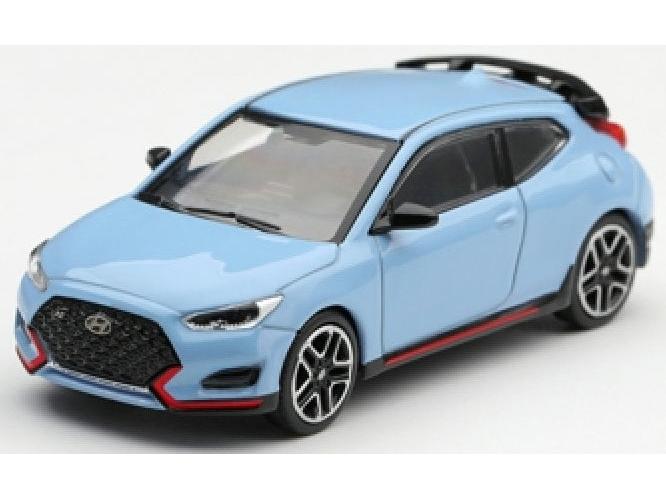 Hyundai Veloster N Performance Blue (LHD) 1:64 Scale Diecast Car – MINI GT-MINI GT-Diecast Model Centre