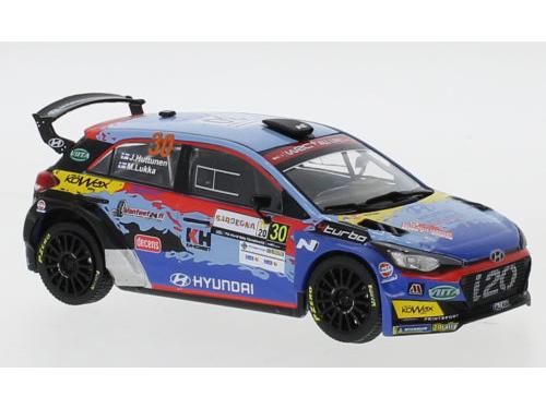 Hyundai i2 R5 #30 WRC Rallye Sardinien 2020 J.Huttunen/M.Lukka 1:43 Scale IXO Diecast Model Car-IXO-Diecast Model Centre