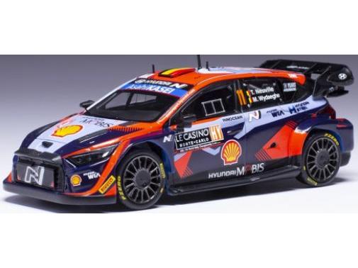 Hyundai i20 N #11 WRC1 Rally Monte Carlo 2023 T.Neuville/M.Wydaeghe 1:43 Scale IXO Diecast Model Car-IXO-Diecast Model Centre