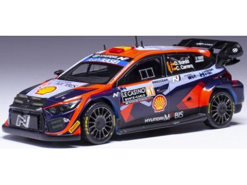 Hyundai i20 N #6 WRC1 Rally Monte Carlo 2023 D.Sordo/C.Carrera 1:43 Scale IXO Diecast Model Car-IXO-Diecast Model Centre
