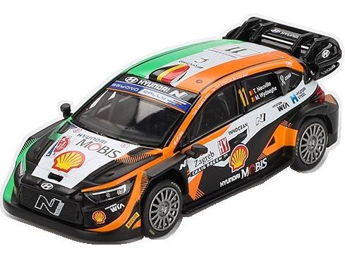 Hyundai i20 N Rally Rally Croatia 2023 Power Stage Winner #11 (LHD) 1:64 Scale Diecast Model Car – MINI GT-MINI GT-Diecast Model Centre