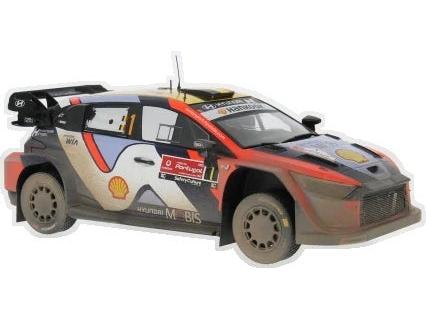 Hyundai i20 N Rally1 #1 Rally Portugal 2025 Neuville/Wydaeghe 1:18 Scale Diecast Car – IXO-IXO-Diecast Model Centre