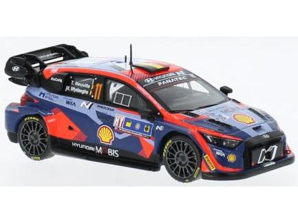 Hyundai i20 N Rally1 #11 WRC Central European Rally2023 Neuville/Wydaeghe 1:43 Scale IXO Diecast Model Car-IXO-Diecast Model Centre