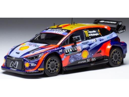 Hyundai i20 N Rally1 #11 WRC Safari Rally2022 T.Neuville/M.Wydaeghe 1:43 Scale IXO Diecast Model Car-IXO-Diecast Model Centre
